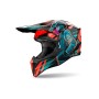 Кроссовый шлем Airoh Wraaap Cyber Oragne Gloss