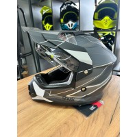 Шлем SPARX dual sport Pixel  серо-черный матовый