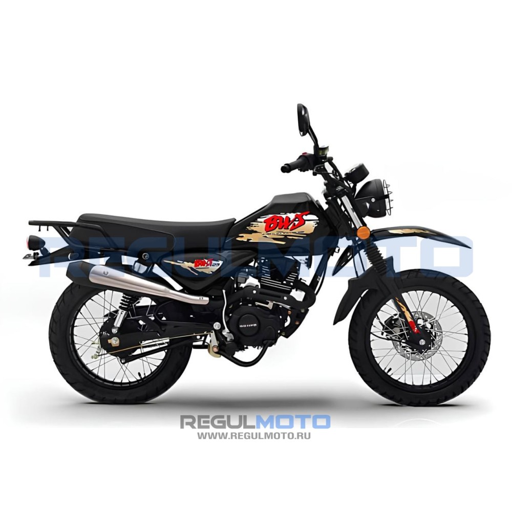 Мотоцикл Regulmoto BWS 125 (125см3, 12л.с.) дорожный с ПТС Мотоцикл Regulmoto BWS 125 (125см3, 12л.с.) дорожный с ПТС