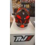 Шлем кроссовый ROCKOT RM-217 Kinetic GL (черный/оранжевый глянцевый)
