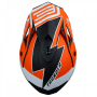 Шлем кроссовый ORIGINE HERO THUNDER HI-VIS (оранжевый/белый/черный матовый) XL