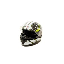 Шлем модуляр HIZER B5162 (M) #3 black/lemon