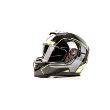 Шлем интеграл HIZER J5318 (L) #1 black/yellow