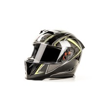 Шлем интеграл HIZER J5311 (L) #1 black/lemon