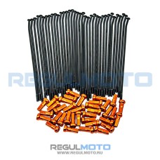 Спицы KTM, Holeshot, Crosstrec, Legend 18" (186х169х4, 192х168х4) ниппель cпицы CNC