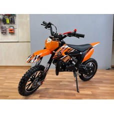 Питбайк GS Motors S5 оранжевый 50см3 мотоцикл детский кроссовый