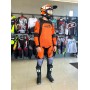 Комплект мотоэкипировки (костюм) Extreme moto NEW оранжевый-черный-серый