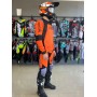 Комплект мотоэкипировки (костюм) Extreme moto NEW оранжевый-черный-серый