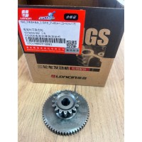 Промежуточная шестерня электростартера большая 16х60 YBS300 оригинал Loncin