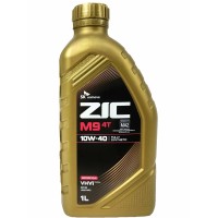Масло моторное синтетическое ZIC M9 4T 10w40 SL 1л