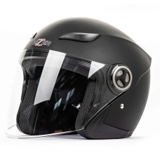 Шлем открытый HIZER J228 #2 black/gray 2 визора