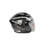 Шлем открытый HIZER J228 #2 black/gray 2 визора