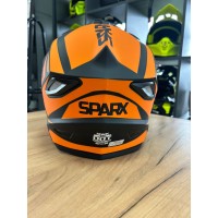 Шлем SPARX dual sport Matador ( JK802 ) оранжевый матовый