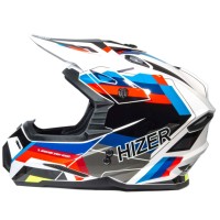 Шлем мото кроссовый HIZER J6801 #8 ADVENTURE