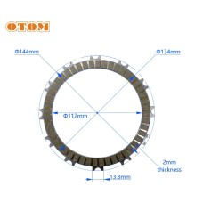 Фрикционный диск сцепления OTOM для KTM EXC SX