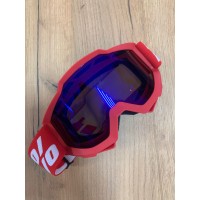 Маска ( очки ) 100% красная с фиолетовой линзой