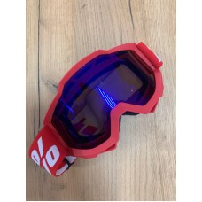 Маска ( очки ) 100% красная с фиолетовой линзой