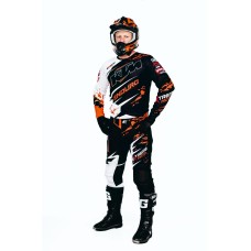 Комплект мотоэкипировки (костюм) Extreme Moto оранжевый