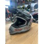 Шлем Детский эндуро Sparx Jet Monster ( WS-905)  (Серо-оранжевый матовый люминесцентный)