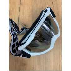 Маска ( очки ) 100% белая с зеркальной линзой