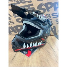 Шлем Детский эндуро Sparx Jet Monster ( WS-905 )  (черный люминесцентный)