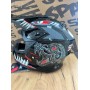 Шлем Детский эндуро Sparx Jet Monster ( WS-905 )  (черный люминесцентный)