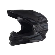 Шлем кроссовый Sparx Fenix Gravity JK6803 ( Черно-Серый матовый )