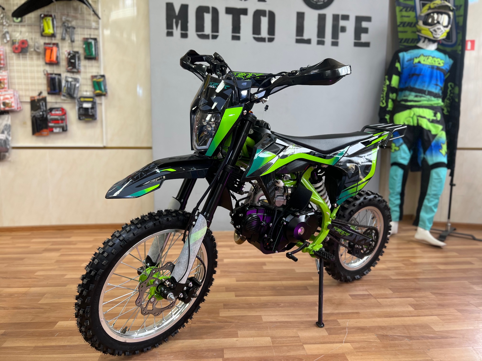 Питбайк Racer TRX140E с эл. стартером - Moto Life Shop - Мотоцикл с ...