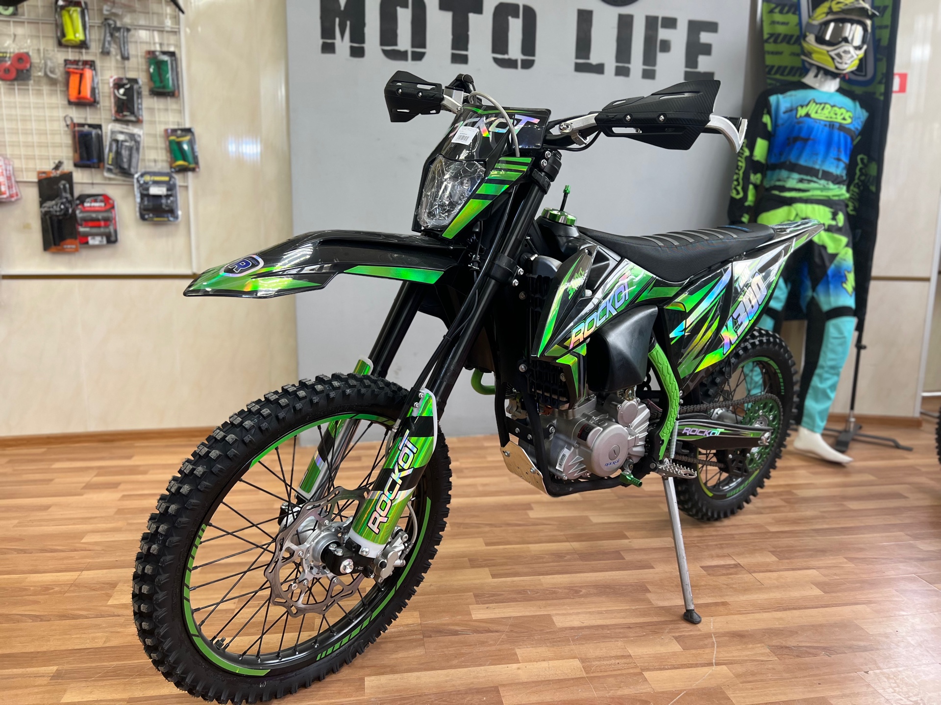 ROCKOT X300 Toxin (300сс, 174MN-3, 21/18) Кросс / эндуро - Moto Life Shop -  Мотоцикл с доставкой по России - это к нам!